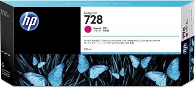 HP INK CARTRIDGE No 728 Magenta 300ml
