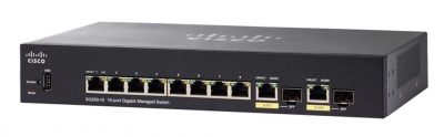 Cisco SG350-10 Managed Switch