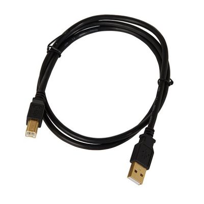 5M USB 2.0 AM-BM CABLE BLACK