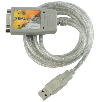 Sealevel Sealink USB to 1-Port RS-232 DB9 Serial Interface Adapter