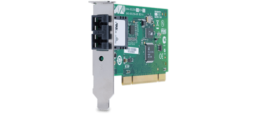 Allied Telesis PCI-EXPRESS FIBER ADAPTER CARD 100MBPS FAST ETHERNET SC-CONNECT IN