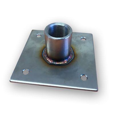 316 Stainless Steel Upper Mounting Flange Matte Black