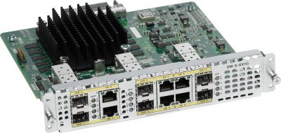 SM-X module with 6-port dual-mode GE / SFP