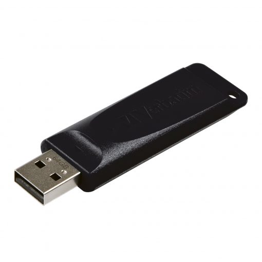 VERBATIM Store n Go Slider USB 2.0 Drive 8GB - Black