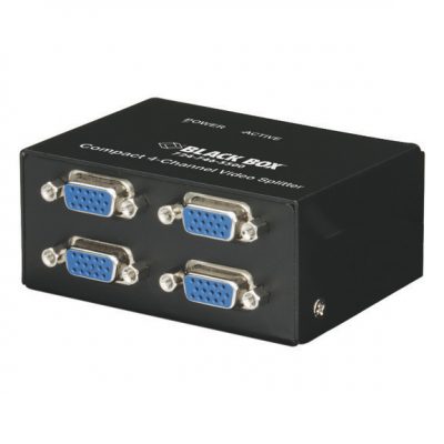 Compact VGA Video Splitter - 4-Channel