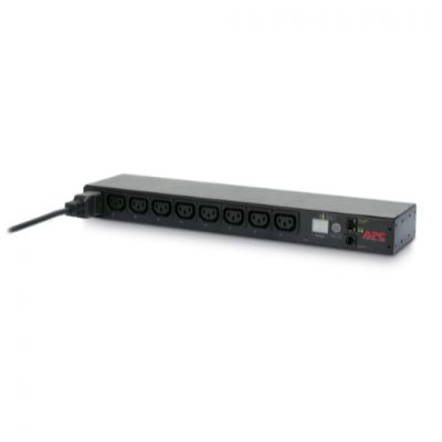 APC (AP7921) RACK PDU, SWITCHED, 1U, 16A, 208/230V, (8)C12
