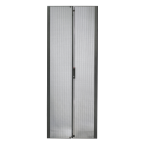 NetShelter SX 42U 600mm Wide Perforated Split Doors Black