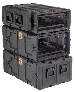Pelican Case Blackbox 5RU, L 97.8cm W 62.5cm H 37.8cm, Colour Black