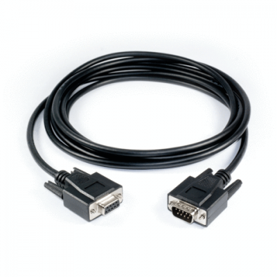EXTENDED DISTANCE QUIET CABLE - 3M, RS232 WITH MALE & FEMALE DB25 CONNECTORS