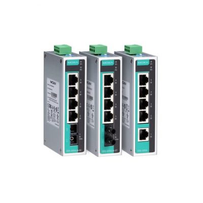 MOXA Unmanaged Ethernet Switch EDS-205A-S-SC