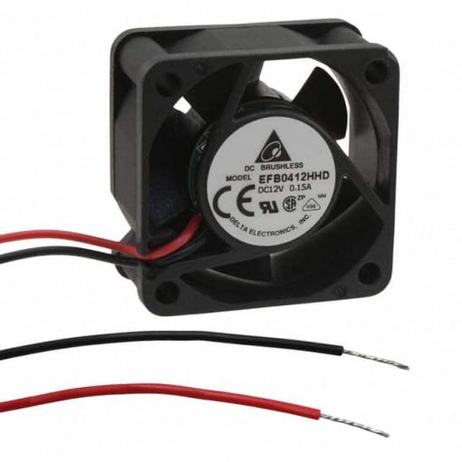 FAN AXIAL - 40X20MM - 12VDC - NO CONNECTOR - 2 WIRES