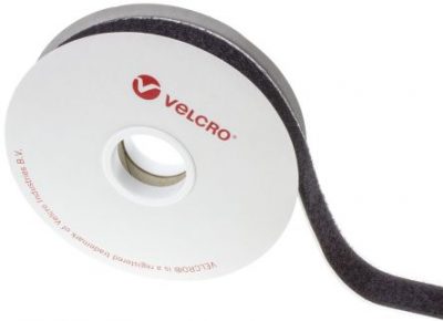 Velcro, Black Tape Loop Tape, 20mm x 5m