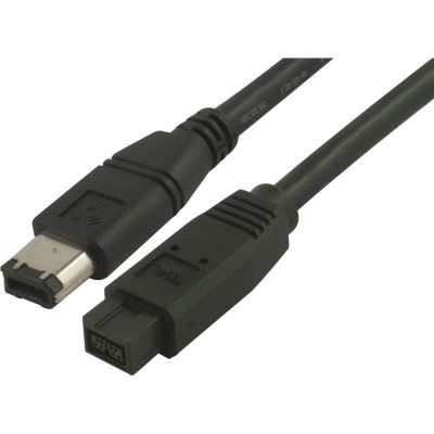 2mtr FireWire 800 Cable 9 Pin to 6 Pin