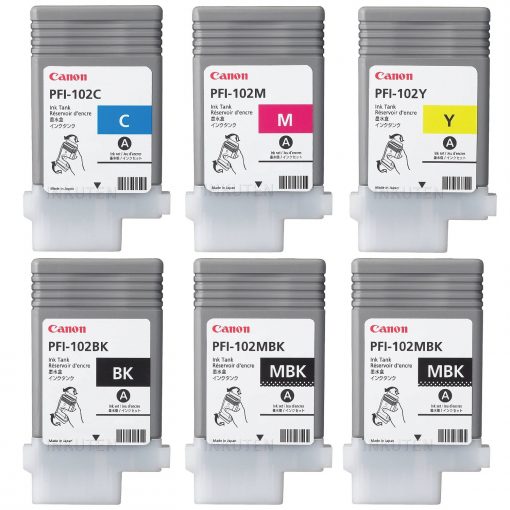 Canon PFI102 Cyan Ink