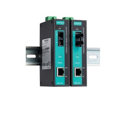 MOXA IMC-21A-M-SC Ethernet-to-Fiber Media Converter