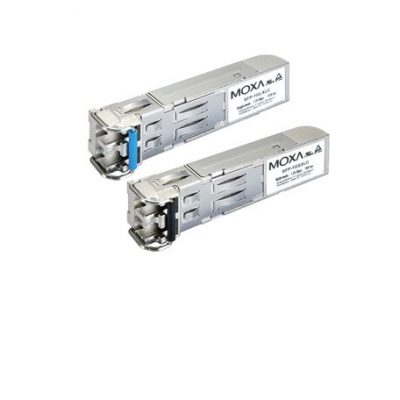 Moxa Small Form Factor pluggable transceiver with 1000BaseSX, LC connector, 0.5 km, -20 to 75°C