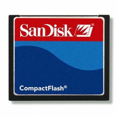 Flash Card 1G-byte 3.3V/5V CompactFlash 50-Pin