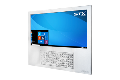 STX X4510-RT 10.4 inch Stainless Industrial Touch Panel Monitor - THALES