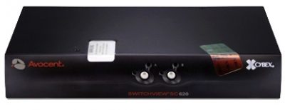 Avocent SwitchView SC620 - 1 user, 2 systems, SwitchView SC switch, USB, DVI-I (dual link), audio