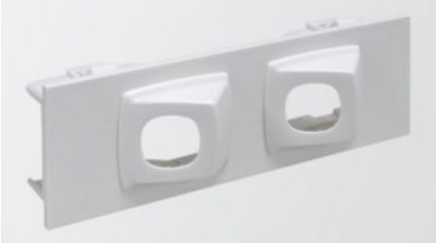 OE Elsafe QIKFIT 2x Data Cutout White
