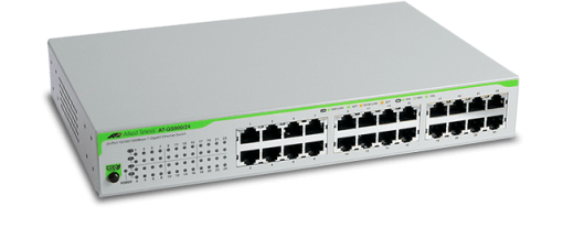 Allied Telesis GS910 24-Port Unmanaged Gigabit Switch with Internal PSU