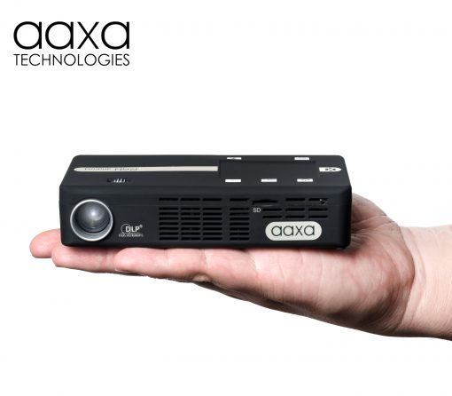 AAXA Technologies P4-X Android 175-Lumens WVGA DLP Pico Projector with Wi-Fi