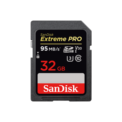 SanDisk Extreme PRO 32GB SDHC Card - UHS-1 CLASS 10 95MB/s 633x