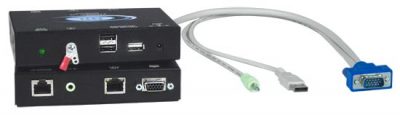 USB KVM Extender via CAT5: Extend up to 1,000 Feet