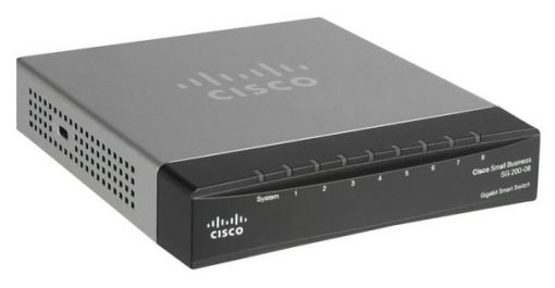 CISCO (SLM2008T-AU) SG200-08 8-PORT GIGABIT SMART SWITCH