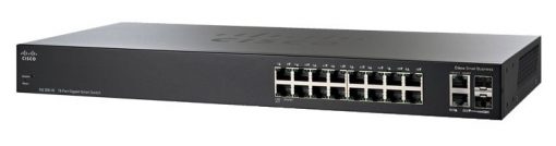 CISCO (SLM2016T-AU) SG 200-18 18-PORT GIGABIT SMART SWITCH