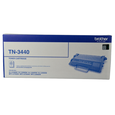 MONO LASER TONER - HIGH YIELD UP TO 8000 PAGES - TO SUIT WITH HL-L5100DN/L5200DW/L6200DW/L6400DW & MFC-L5755DW/L6700DW/L6900DW