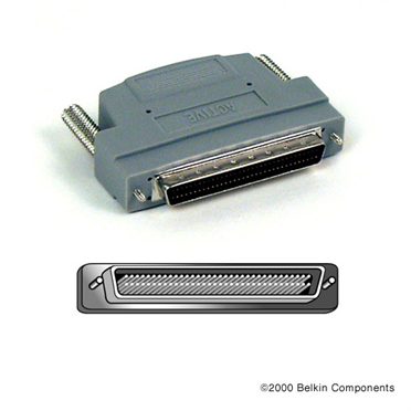SCSI 3 External Terminator with Thumbscrews F2N990-T