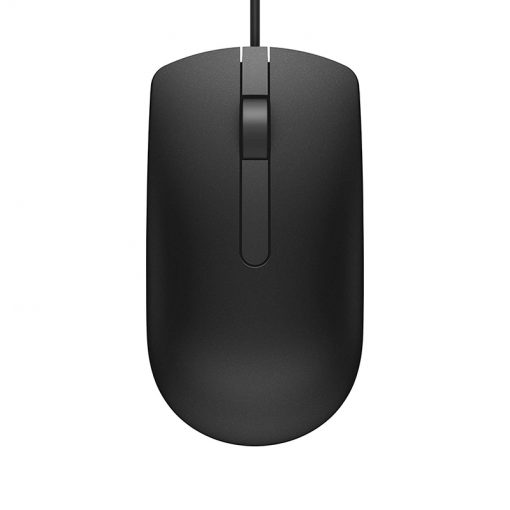 DELL MS116 WIRED USB OPTICAL MOUSE (BLACK), 1YR WTY