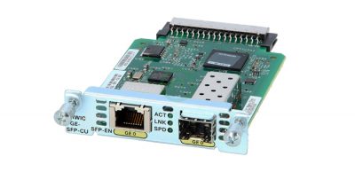 EHWIC 1-PT DUAL MODE SFP(100M/1G) OR GE(10M/100M/1G)