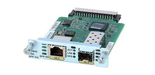 EHWIC 1-PT DUAL MODE SFP(100M/1G) OR GE(10M/100M/1G)