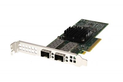 DELL BROADCOM 57412, DUAL PORT 10GB, SFP+, PCIE ADAPTER, FULL HEIGHT, NIC CARD