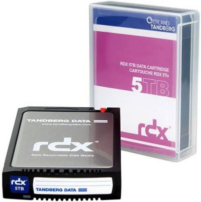 Tandberg RDX 5TB Cartridge (single)