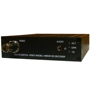 Delta Digital Video Model 4480DS H.264 SD Video Decoder