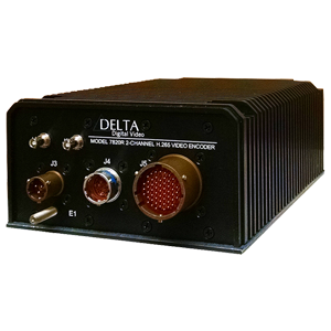 Delta Digital Video Model 7820R 2-CH HD/SD H.265 Video Encoder, Rugged
