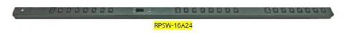 Powershield Network Switched PDU with 21 x 10A & 3 x16A IEC outputs 16A Input plug RPSW-16A24