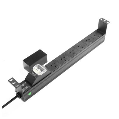 Powershield RPR-6HMCB Power Distribution Unit Unmanaged 6 Way PDU with Australian Sockets - horizontal RPR-6HMCB