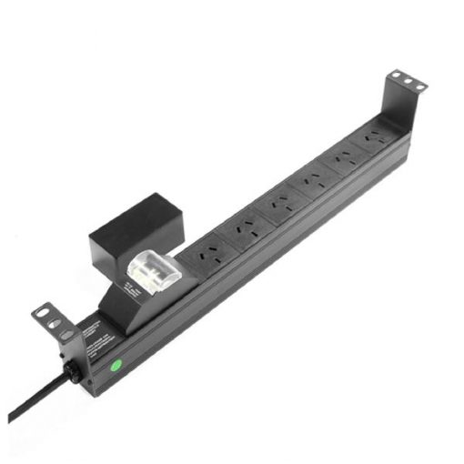 Powershield RPR-6HMCB Power Distribution Unit Unmanaged 6 Way PDU with Australian Sockets - horizontal RPR-6HMCB