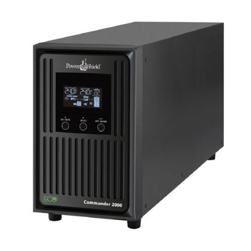 PowerShield Commander 2000VA / 1800W Line Interactive Pure Sine Wave Tower UPS with AVR. Telephone / Modem / LAN Surge Protection, Australian Outlets PSCM2000