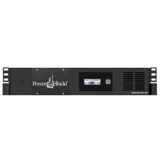 Powershield Defender Rack 800VA/480W -All Metal Enclosure Unpackaged: 438L mm x 230W mm x 86H mm. - the Shallowest Rackmount UPS PSDR800