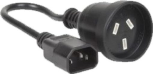 PowerShield PSIECAUS IEC to Australia Power Socket adapter lead IEC-TO-FEMALE