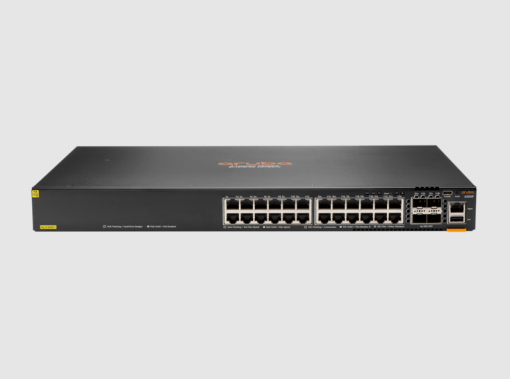 Aruba 6300F 24-port 1GbE Class 4 PoE and 4-port SFP56 Switch