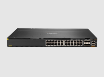 Aruba 6300M 24-port 1GbE Class 4 PoE and 4-port SFP56 Switch