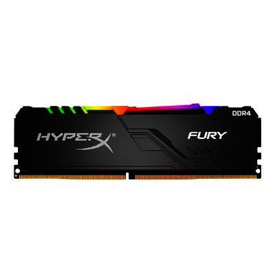 HX436C18FB3AK2/64 HyperX FURY RGB - DDR4 - kit - 64 GB: 2 x 32 GB - DIMM 288-pin - unbuffered HX436C18FB3AK2/64