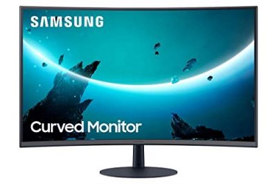 Samsung C32T550FDN - T55 Series - LED monitor - curved - Full HD (1080p) - C32T550FDN