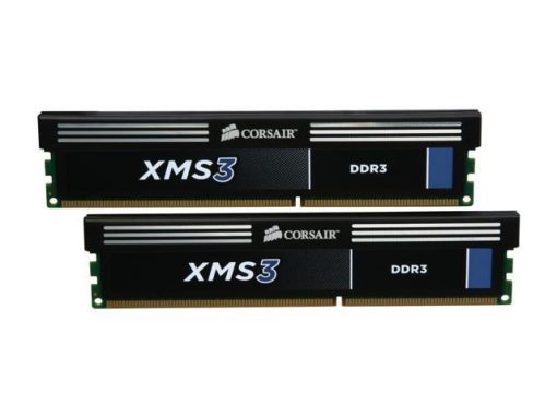 CORSAIR XMS3 - DDR3 - 8 GB: 2 x 4 GB - DIMM 240-pin - unbuffered CMX8GX3M2A1333C9